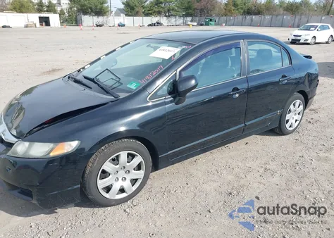 2010 Honda Civic Lx from USA, damaged, VIN 2HGFA1F54AH304480